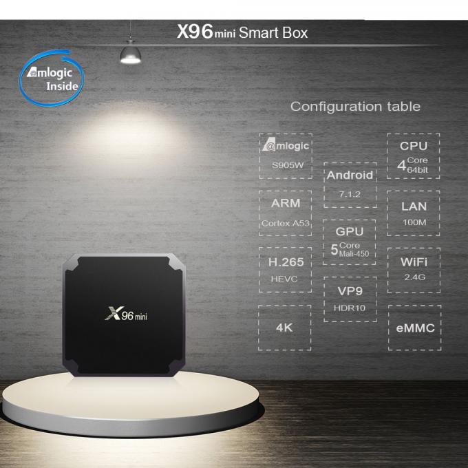 Mini Lastest TV scatola 2018 di X96 con flusso continuo del gioco 17,3 di adjunte 4K KD il il migliore