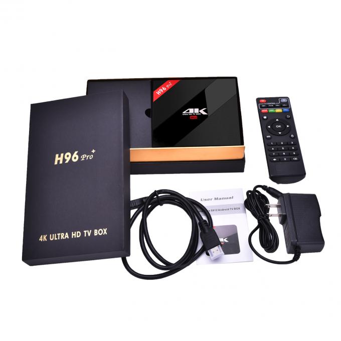H96 pro più la scatola Wifi doppio 2.4G/5.8GHz di Amlogic S912 Android 7,1 TV