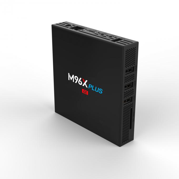 M96X più la scatola astuta astuta di sostegno 4K TV della scatola KODI 17,3 del centro TV di Amlogic S912 Qcta
