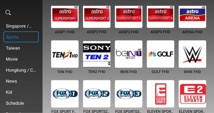 Metta in mostra la vendita calda di Singapore di programmi completi di lingue 500+ Vod di Myiptv 4K dei canali
